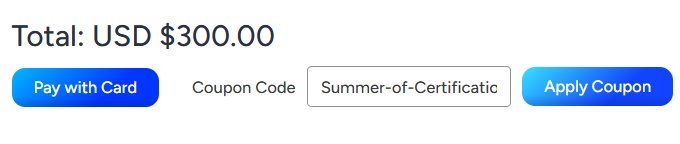 Summer of Certification