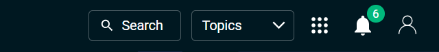 My Learning location in the top navigation bar